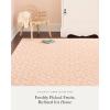 Chilewich Martha by Martha Stewart Lemon Leaves Rug – Premium Indoor/Outdoor Rectangle Rug for Entryway, Kitchen, Dining Room, Patio – Non-Slip Backing – Marigold – 1’11” x 3’(Marigold)