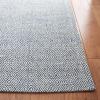 Martha Stewart x SAFAVIEH Area Rug Collection – 8′ x 10′, Beige & Ivory, Handmade Wool, Ideal for Living Room, Bedroom, Office, Dining Space (MSR9675B)(Blue/Ivory)