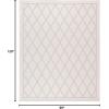 Martha Stewart x SAFAVIEH Outdoor Area Rug Collection – 8′ x 10′, Ivory & Light Grey, Weather Resistant & Washable, Ideal for Patio, Backyard, Mudroom, Deck, Dining Space (MSRO805A)(Ivory/Light Grey)