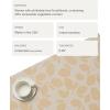 Martha by Martha Stewart | Chilewich Lemon Leaves Round Woven Placemats – 15” Dining Table Mats – Reusable, Stain-Resistant, Indoor/Outdoor Tabletop Protection – Sprout(Goldenrod)