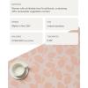 Martha by Martha Stewart | Chilewich Lemon Leaves Round Woven Placemats – 15” Dining Table Mats – Reusable, Stain-Resistant, Indoor/Outdoor Tabletop Protection – Sprout(Marigold)