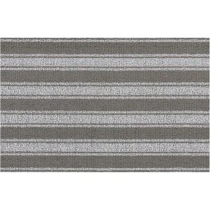 Chilewich Martha by Martha Stewart Boardwalk Stripe Shag Mat – Premium Indoor/Outdoor Runner Rug for Entryway, Kitchen, Dining Room, Bathroom, Patio – Waterproof Backing – Walnut – 2’x 6′(Walnut)