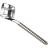 Martha Stewart Sprucedale Stainless Steel 13.5″ Rhombus Ladle Spoon With Long Silicone Handle