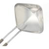 Martha Stewart Sprucedale Stainless Steel 13.5″ Rhombus Ladle Spoon With Long Silicone Handle