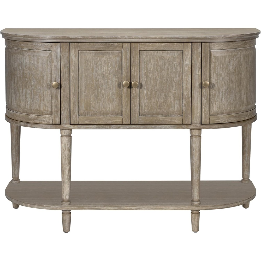 image:imageMartha Stewart Ayanna Accent Cabinet Storage for Living Room Accent Chest with Adjustable Inner Shelf Living Room Storage Chest with Shelf Farmhouse Living Room Cabinet 34 H Reclaimed Wheat
